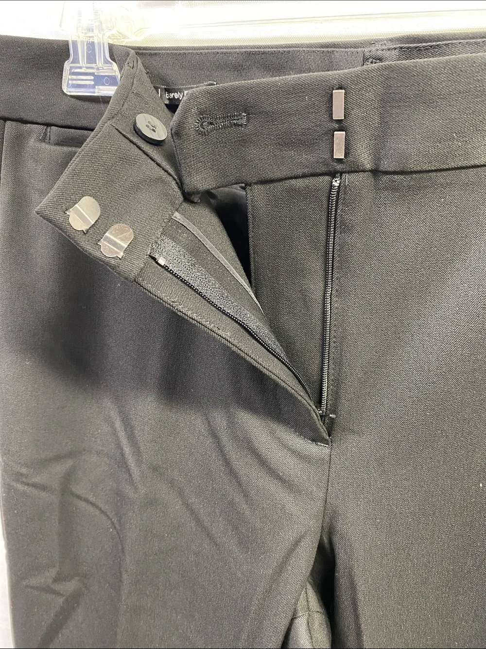 Talbots Black Women's Barely Boot Dress Pants Size 14 NWT